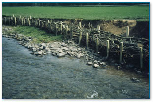 Revetment work