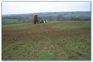 Muck spreading