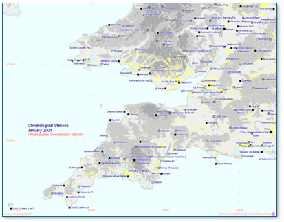 Cornish Weather Stations